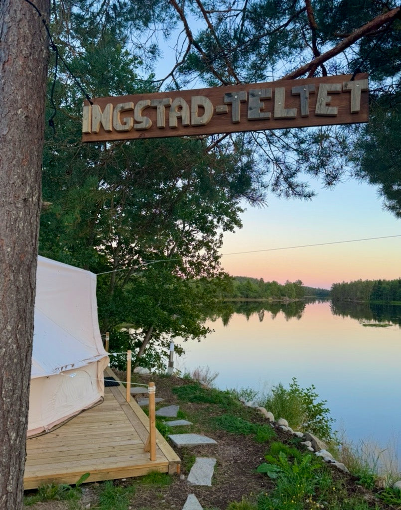 Glampingteltet Instadtelte Med sauna